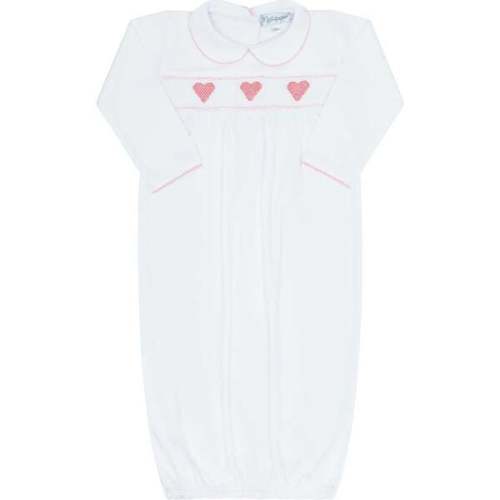 Heart Smocked Gown