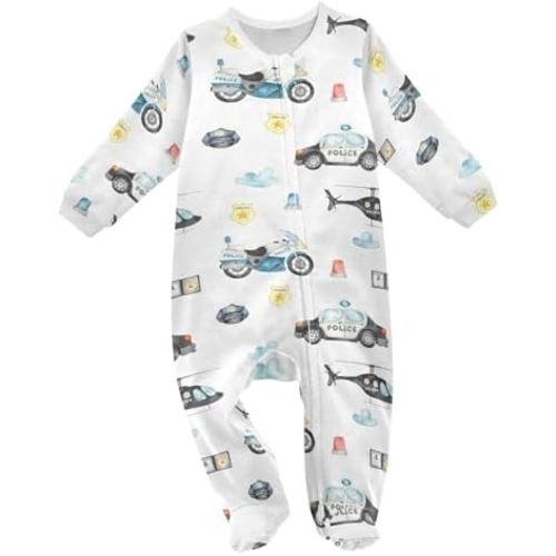 Baby Sleepers Newborn Baby One-Piece Footies for Girl Boy