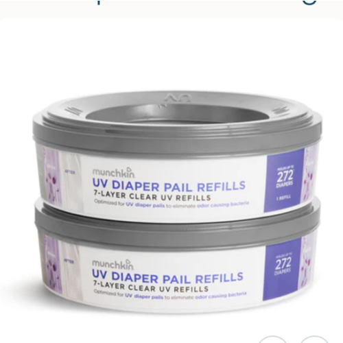 UV Diaper Pail Refill Rings, 2 Pack | Munchkin