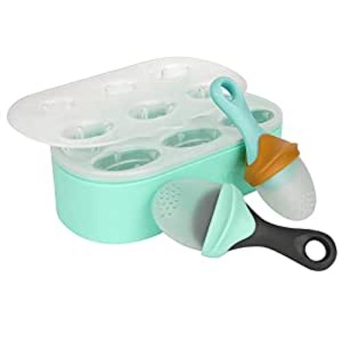 Amazon.com: Boon PULP Silicone Feeder Freezer Tray — Includes Silicone Tray and Lid with 2 PULP Silicone Baby Food Feeders — Baby Food Storage : Everything Else