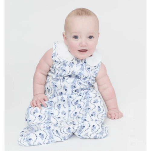 The Sleep Sack - Blue Vine Stripe