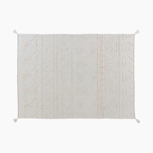 Lorena Canals Tribu Washable Rug - Natural, 4’ 7” X 6’ 7”