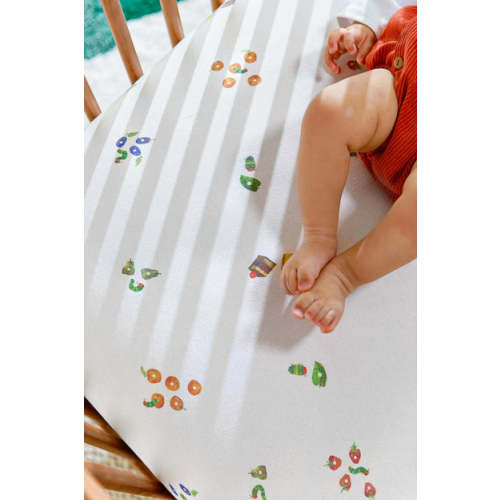 Very Hungry Caterpillar Crib Sheet Set | Eric Carle x Nestig