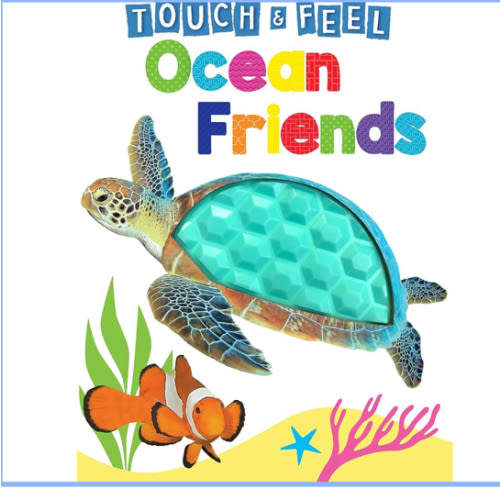 Ocean Friends - Touch and Feel Board Book - Sensory Board Book