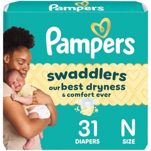 Pampers Swaddlers Sensitive Disposable Diapers - (Select Size and Count)