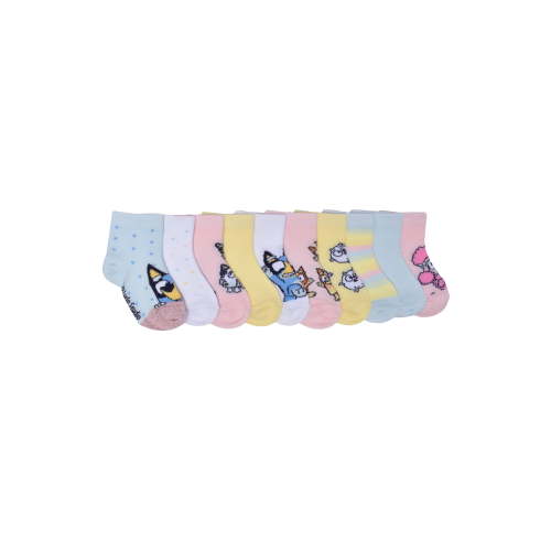 Character Toddler Ankle Socks, 10-Pack, Sizes 12M-5T