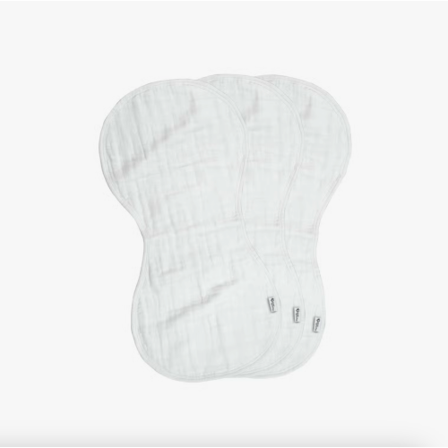 Organic Cotton Muslin Burp Cloths (3 pack)