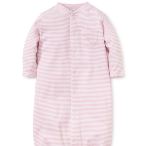 Simple Stripes Pink Convertible Gown
