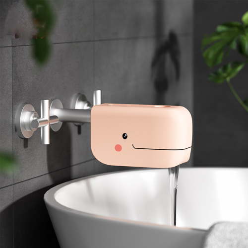 VBXOAE Kids' Faucet Guard Cover for Bathtub,Stable Bath Spout Protector,Universal Fit,No Tools Required,Safe & Easy to Install Beige