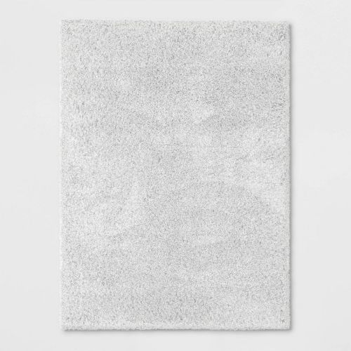 7'1"X10' Solid Eyelash Woven Shag Rug Cream - Threshold™