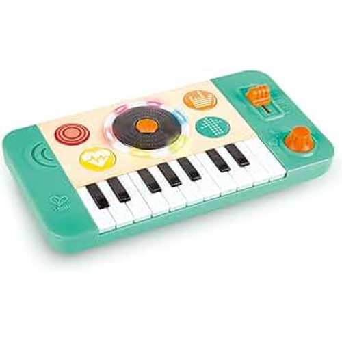 Hape DJ Mix & Spin Studio Musical Toy, Blue