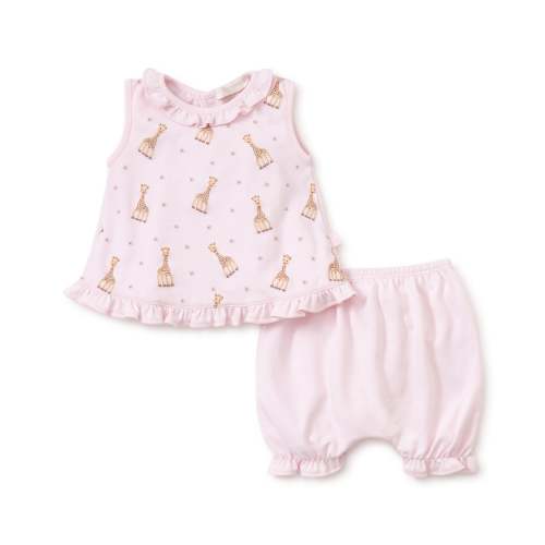 Sophie la girafe Pink Print Sunsuit