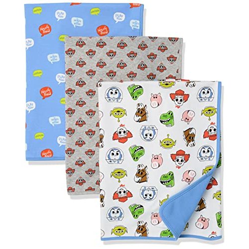 Amazon Essentials Boys' Baby Disney | Marvel | Star Wars Swaddle Blankets