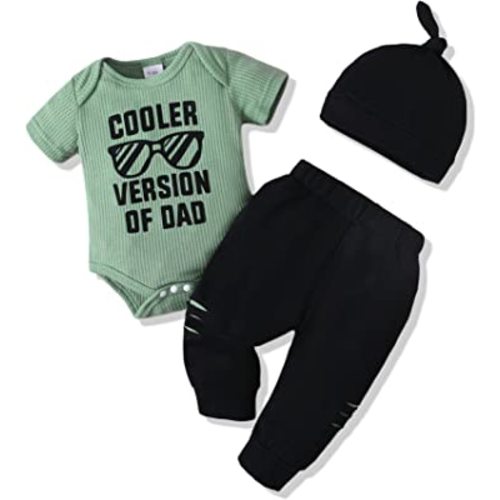 “Cooler Version of Dad” Onesie Set