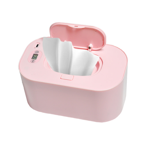 Baby Wipe Warmer with Adjustable Temperature Large Capacity Baby Wet Wipes Warmer Dispenser USB Powered, Digital Display Heating