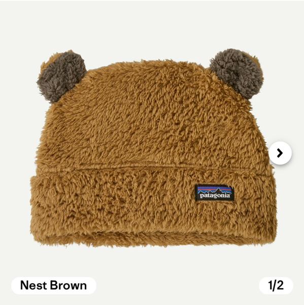 Patagonia Baby Furry Friends Fleece Hat