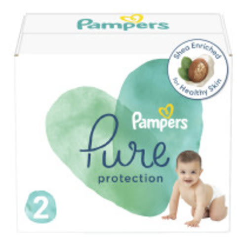 Pampers Pure Protection Diapers ( Size 2)