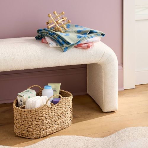 Woven Diaper Caddy with Dividers - Cloud Island™