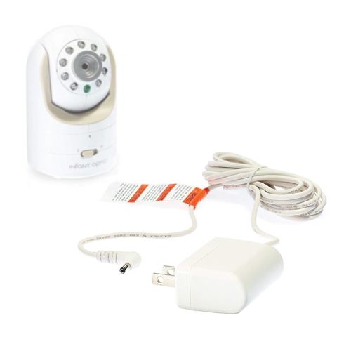 Infant Optics Official Power Cord Adapter for DXR-8 Camera Unit (Not Compatible with Monitor Unit. 2019 Original Infant Optics Accessory), White