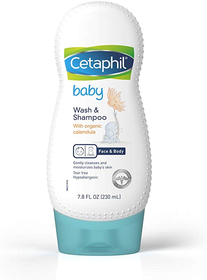 Cetaphil Baby Wash & Shampoo with Organic Calendula - 7.8 fl oz