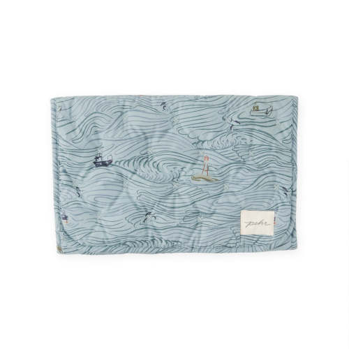 On The Go Portable Changing Pad - High Seas Blue