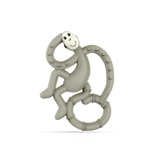 Gray Mini Monkey Teether