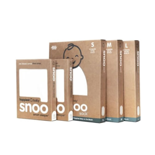 SNOO Sleep Sack Bundle in Small, Medium, Large Sizes and Sheets – Happiest Baby
