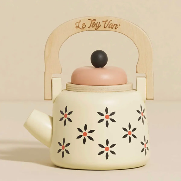 Vintage Wooden Kettle