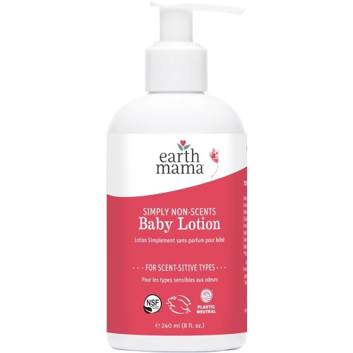 Earth Mama Simply Non-Scents Baby Lotion for Sensitive Skin, 240ml
