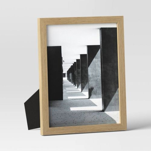 8" X 10" Thin Grain Frame Wood - Threshold™: Modern Style Mdf Photo Holder, Fsc Certified, Tabletop Display