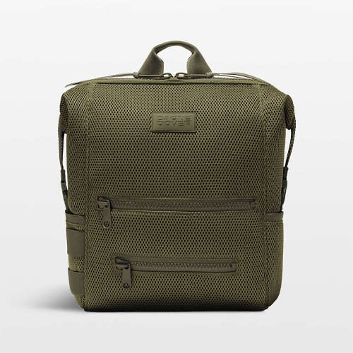 Dagne Dover Indi Moss Green Large Air Mesh Diaper Backpack