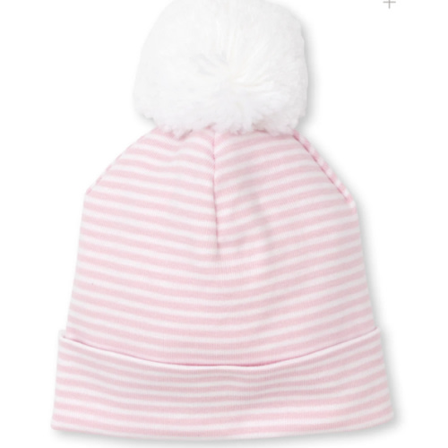 Classic Rib Pink Stripe Hat