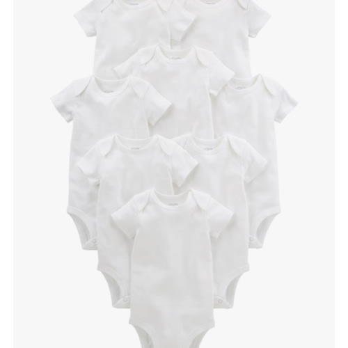 Simple Joys by Carter's Baby 8-Pack Short-Sleeve Bodysuit