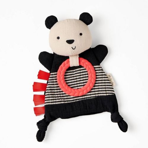 Itzy Ritzy Bitzy Crinkle Teething Toy - Panda