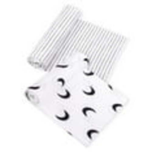 Little Star Organic Swaddle Blanket, 2 Pack, To the Moon & Back