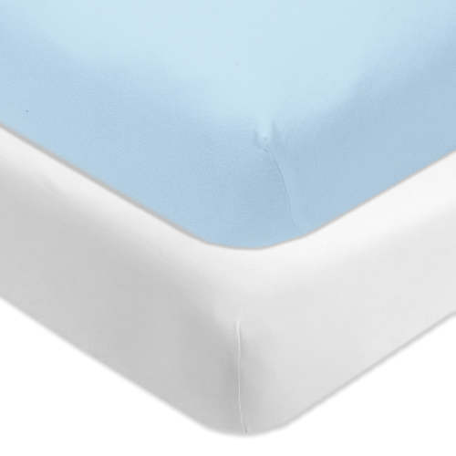2-Pack Organic Cotton Fitted Crib Sheets | Honest Baby Clothing