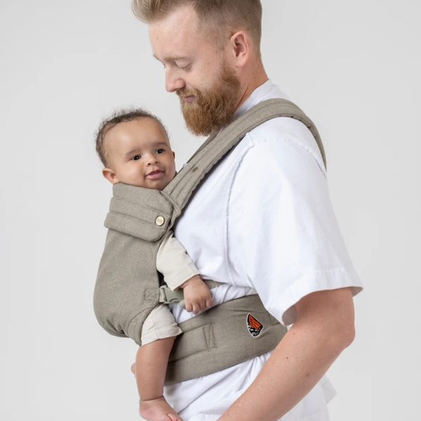 The Monarch Baby Carrier - Charles Herringbone – Mabē