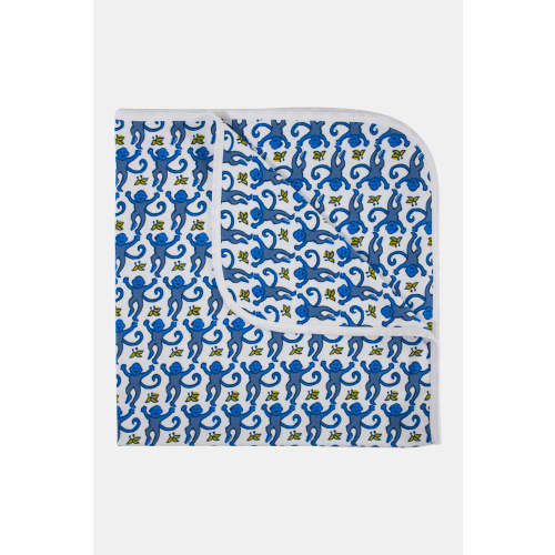 Infant Monkey Receiving Blanket