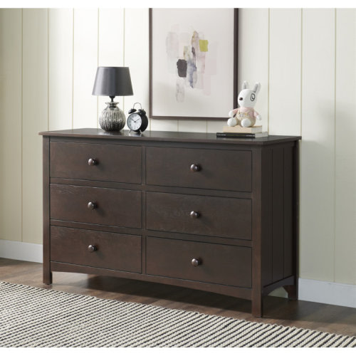 Universal (Ready To Assemble) 6 Drawer Dresser