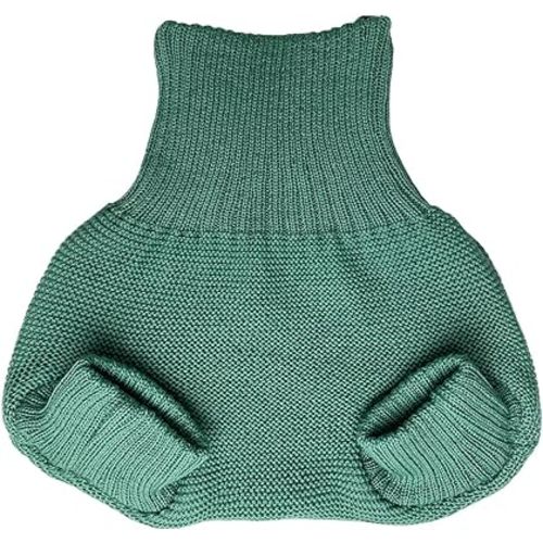 Organic Merino Wool Diaper Cover - Overnight Knit Diaper Cover for Fitted Cloth Diaper