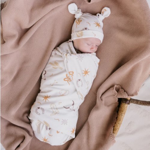 Swaddle Set | Cowboys – Little and Fern