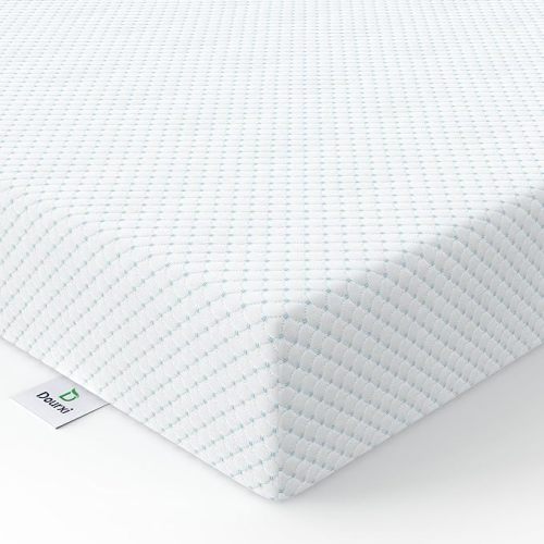 Dourxi Mini Crib Mattress, 38x24x4 Inch Dual-Sided Gel Memory Foam Mattress