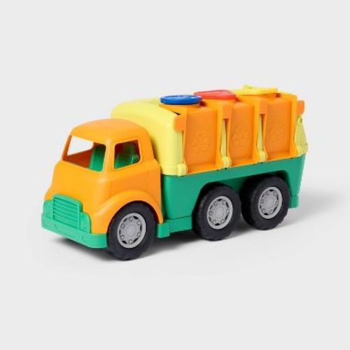Recycling Truck - Gigglescape™: Plastic Toy Vehicle, Age 2+, 7 Pieces, 10.25" Height