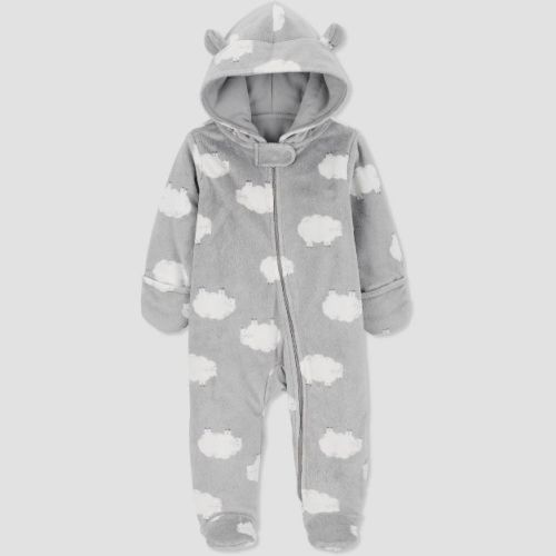 Carter's Just One You®️ Baby Sheep Romper - Gray Newborn