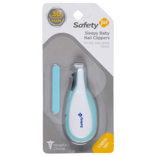 Safety 1 Sleepy Baby Nail Clippers, Arctic