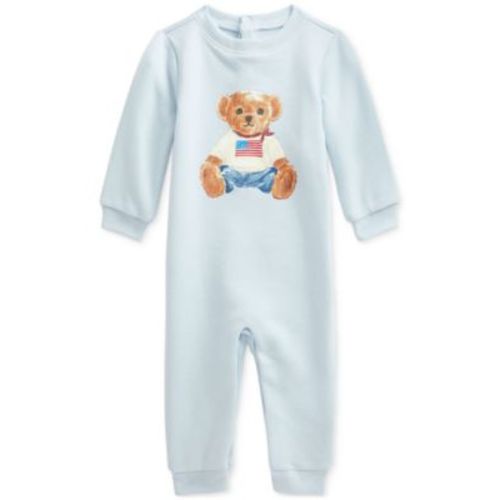 Baby Fleece Polo Bear Coverall