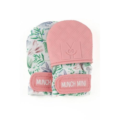 Malarkey Kids Munch Mitt Mini's Anti Scratch & Teething Mittens - 2pk, Color: Bunnies