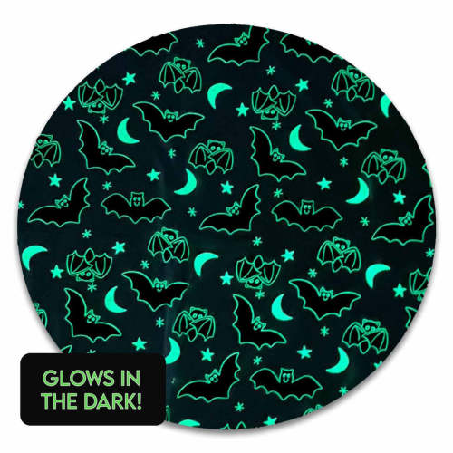 Scaredy Bats Zipper Footie