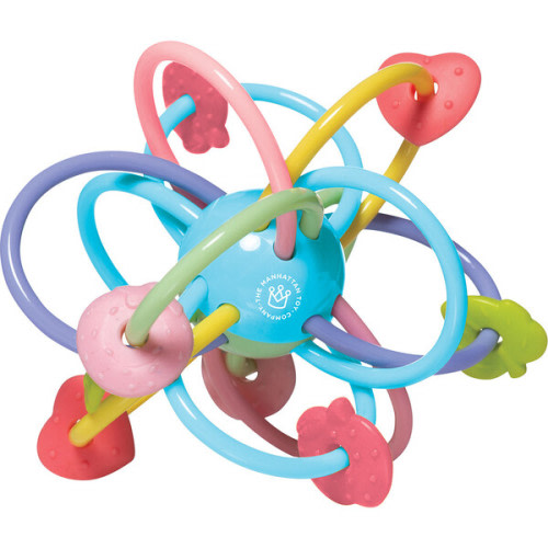 Manhattan Ball Rattle and Sensory Teether Toy - Manhattan Toy Teethers & Rattles | Maisonette