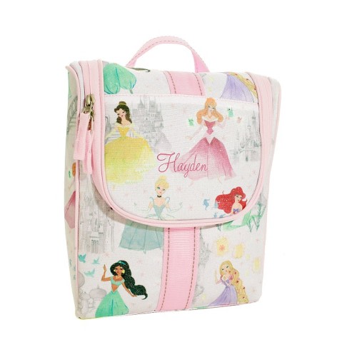 Mackenzie Disney Princess Castle Shimmer Toiletry Bag